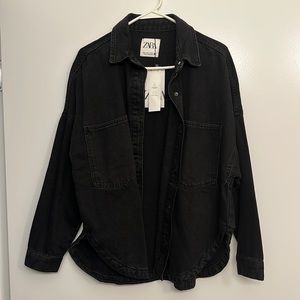 Black Zara Shacket